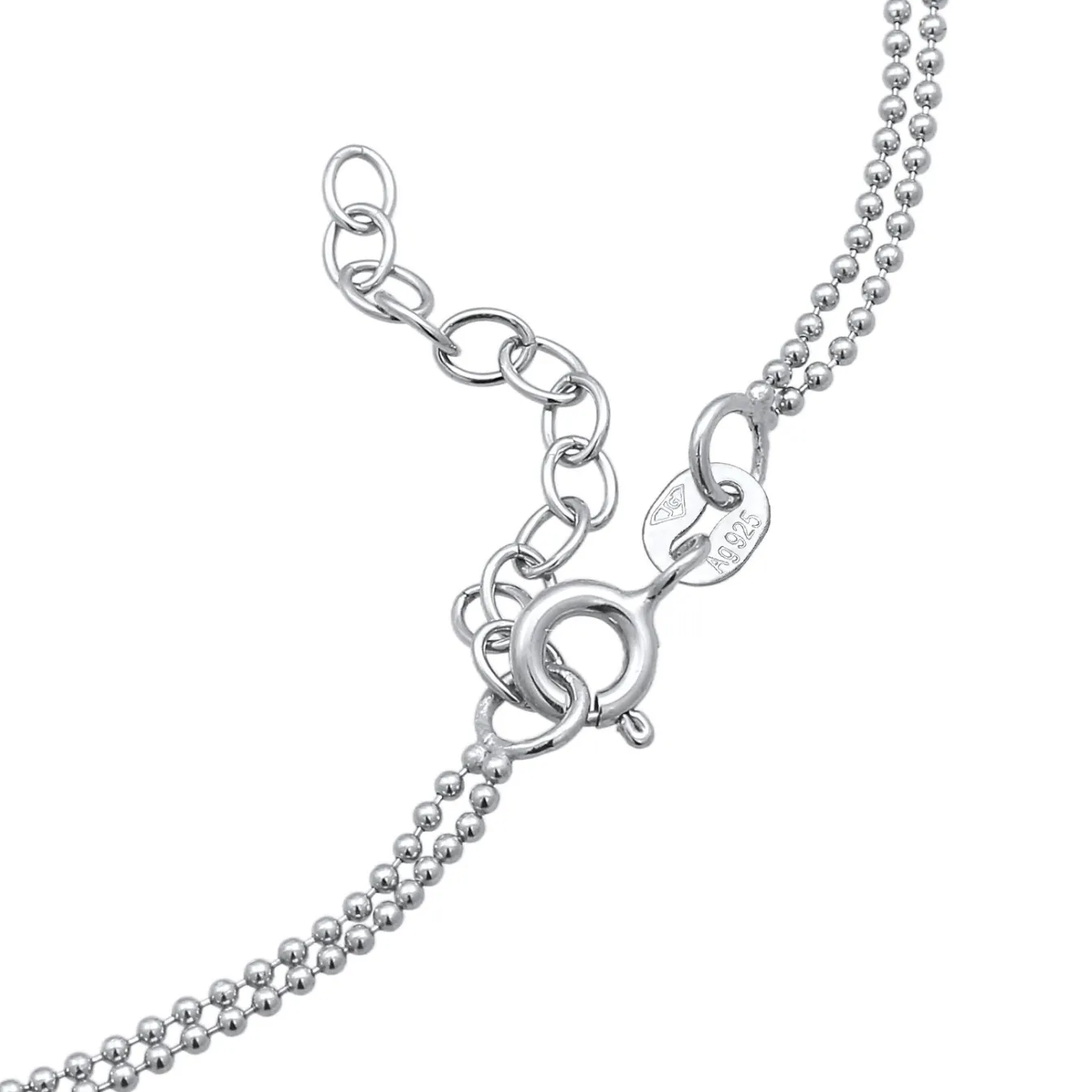 Elli "Kugel-Fußkettchen Sommer< Vergoldet|Fußschmuck