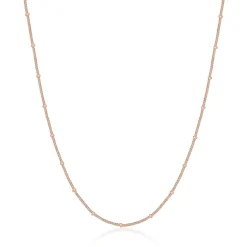 Elli "Kugel-Halskette< Silber|Roségold