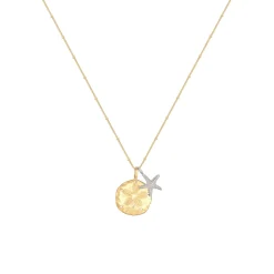 Elli "Kugel-Halskette Blume< Vergoldet|Symbol-schmuck