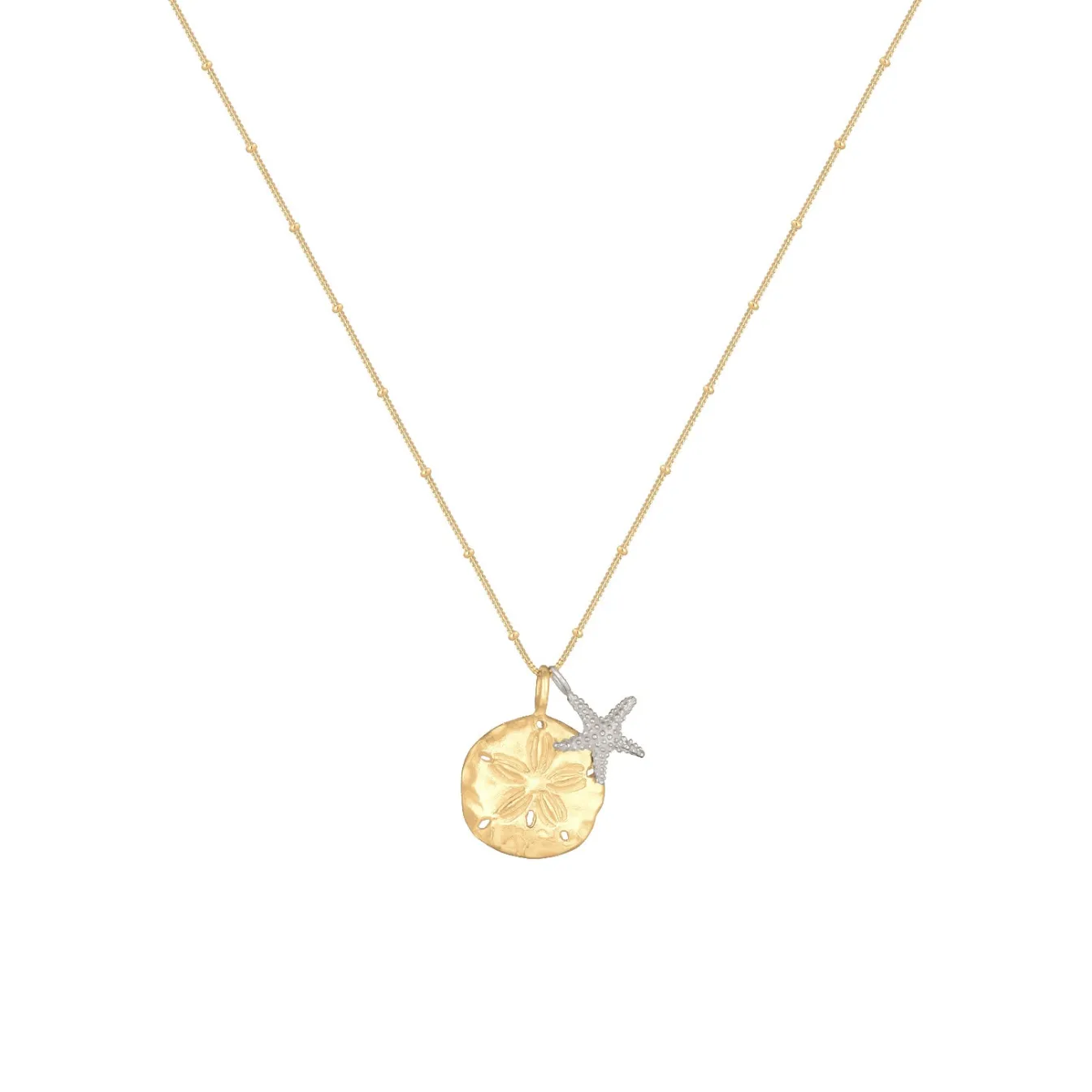 Elli "Kugel-Halskette Blume< Vergoldet|Symbol-schmuck