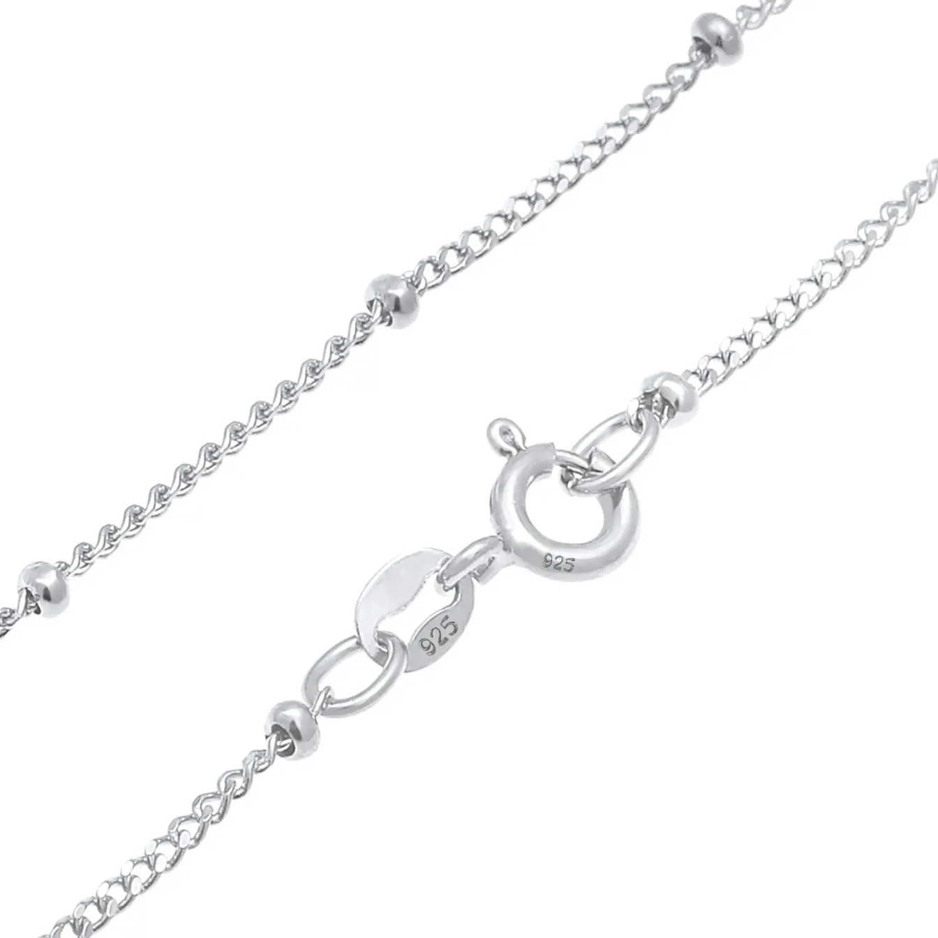 Elli "Kugel-Halskette Halbmond< Symbol-schmuck|Halsketten