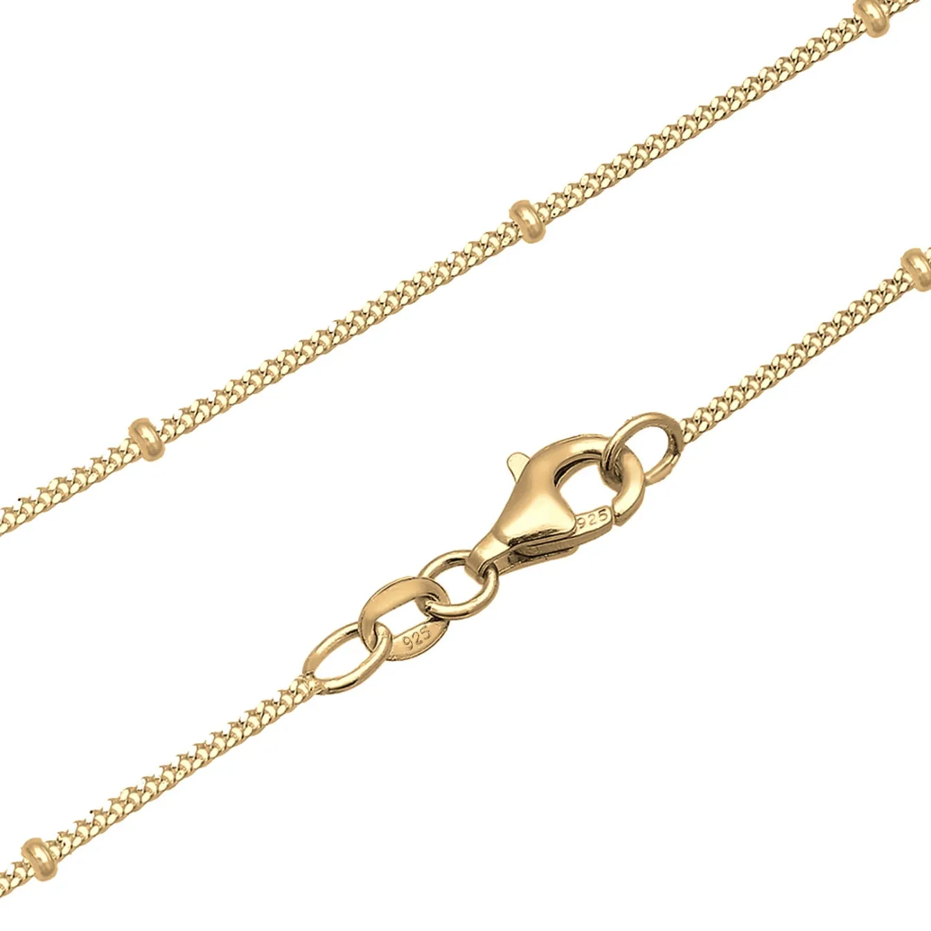 Elli "Kugel-Halskette Halbmond< Symbol-schmuck|Halsketten
