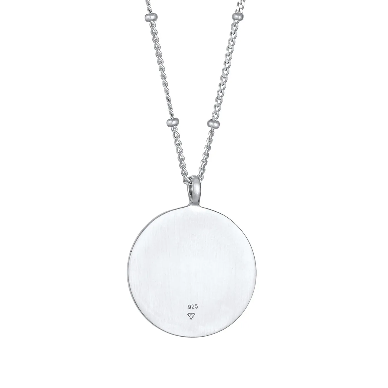 Elli "Kugel-Halskette Münze< Vergoldet|Symbol-schmuck