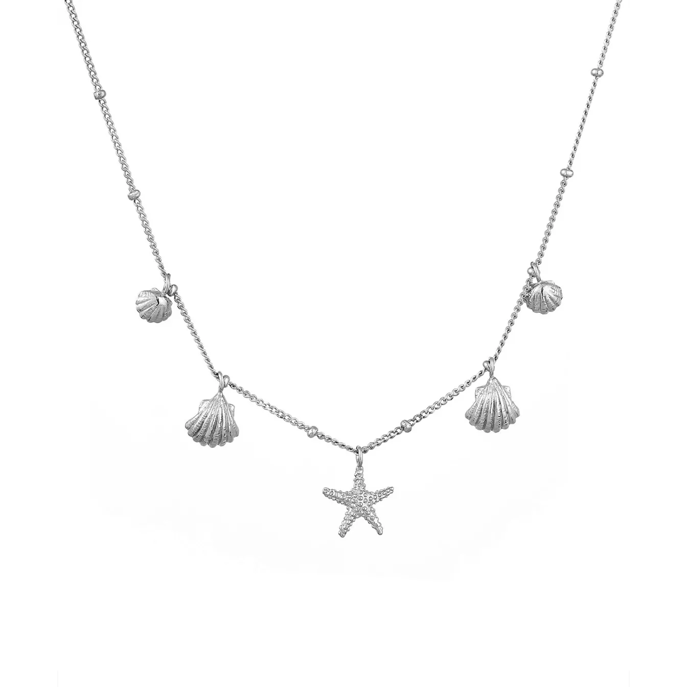Elli "Kugel-Halskette Muschel< Symbol-schmuck|Halsketten