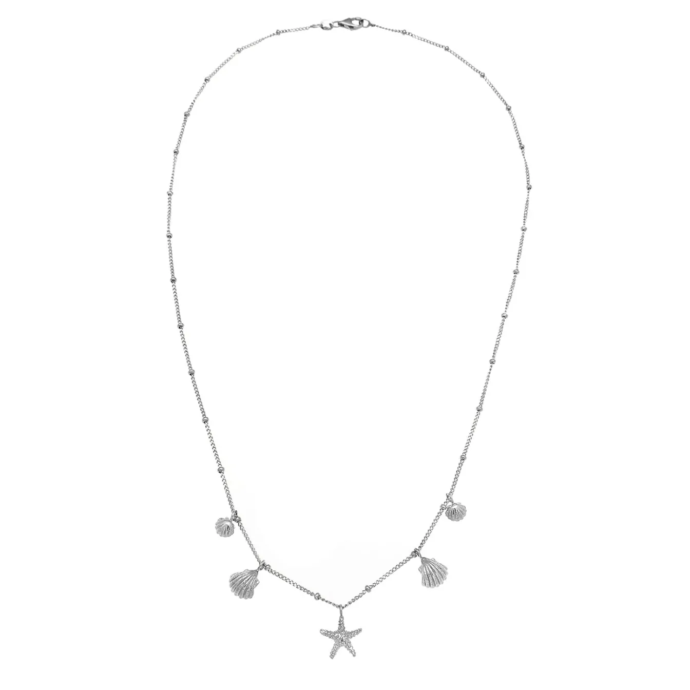 Elli "Kugel-Halskette Muschel< Symbol-schmuck|Halsketten