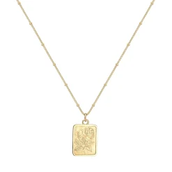 Elli "Kugel-Halskette Rose< Symbol-schmuck|Halsketten