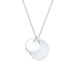 Elli "Lange Halskette Geo< Halsketten|Silber