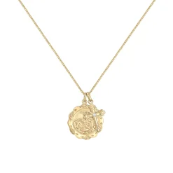 Elli "Lange Venezianer-Halskette Kreuz | Zirkonia (Weiß)< Symbol-schmuck|Halsketten
