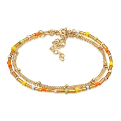 Elli "Layer-Armband Beads< Armbänder|Vergoldet