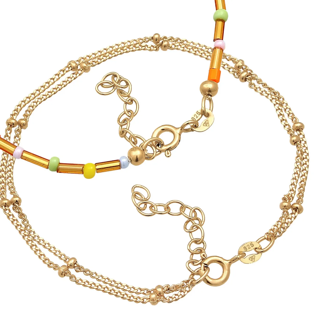 Elli "Layer-Armband Beads< Armbänder|Vergoldet