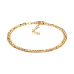 Elli "Layer-Armband Glieder< Vergoldet|Armbänder