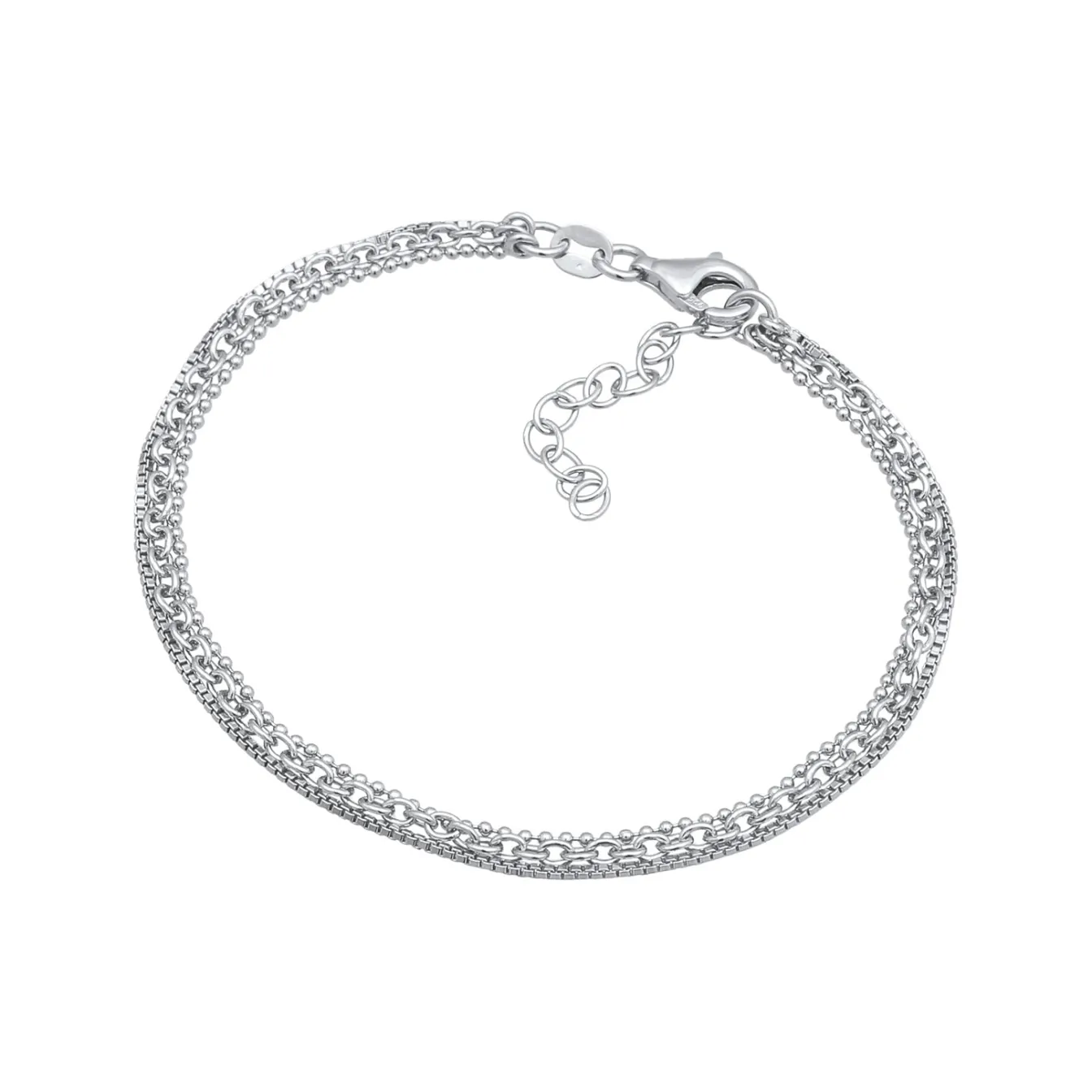 Elli "Layer-Armband Glieder< Vergoldet|Armbänder