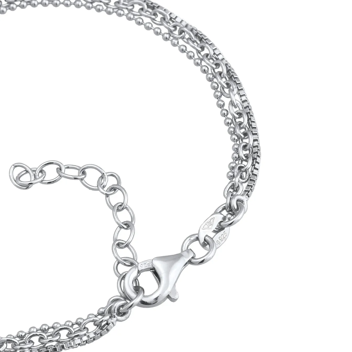 Elli "Layer-Armband Glieder< Vergoldet|Armbänder