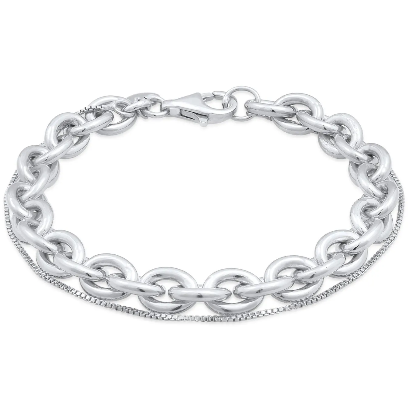 Elli "Layer-Armband Glieder< Armbänder|Vergoldet