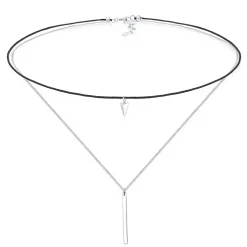 Elli "Layer-Choker< Halsketten|Vergoldet