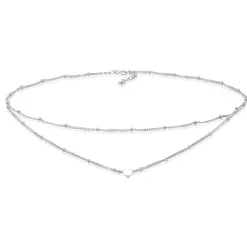 Elli "Layer-Choker< Roségold|Symbol-schmuck