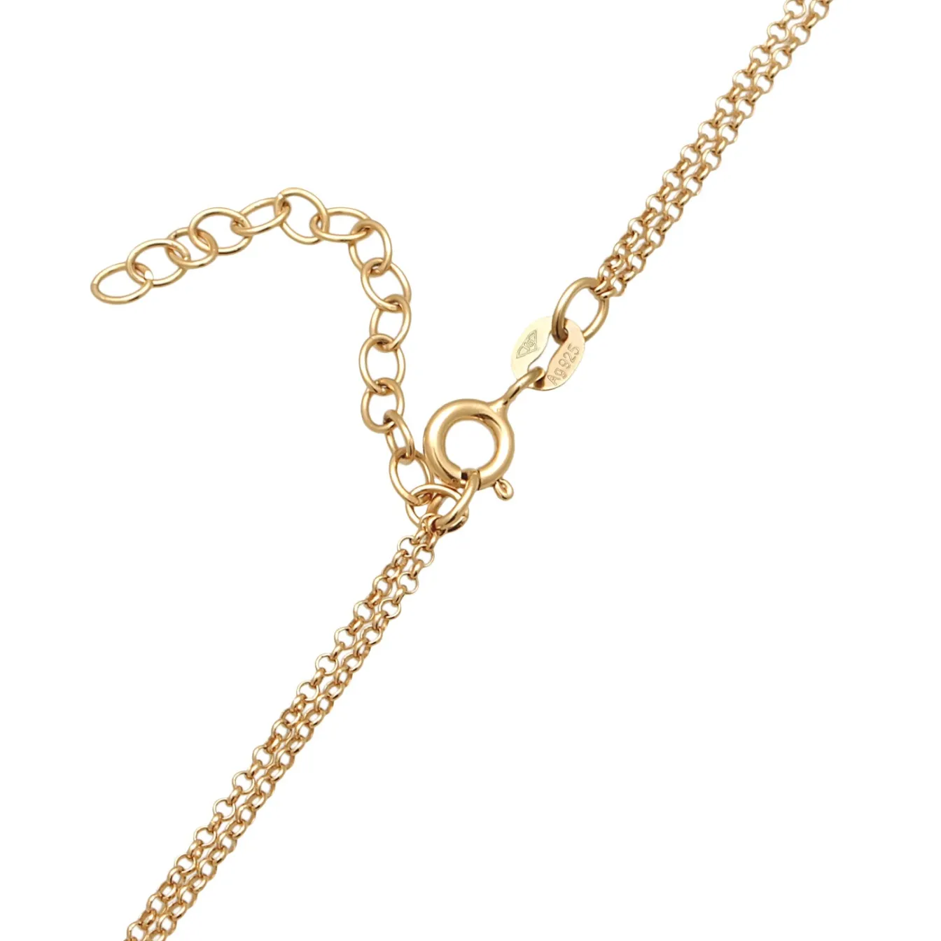Elli "Layer-Choker Cuff< Vergoldet|Halsketten