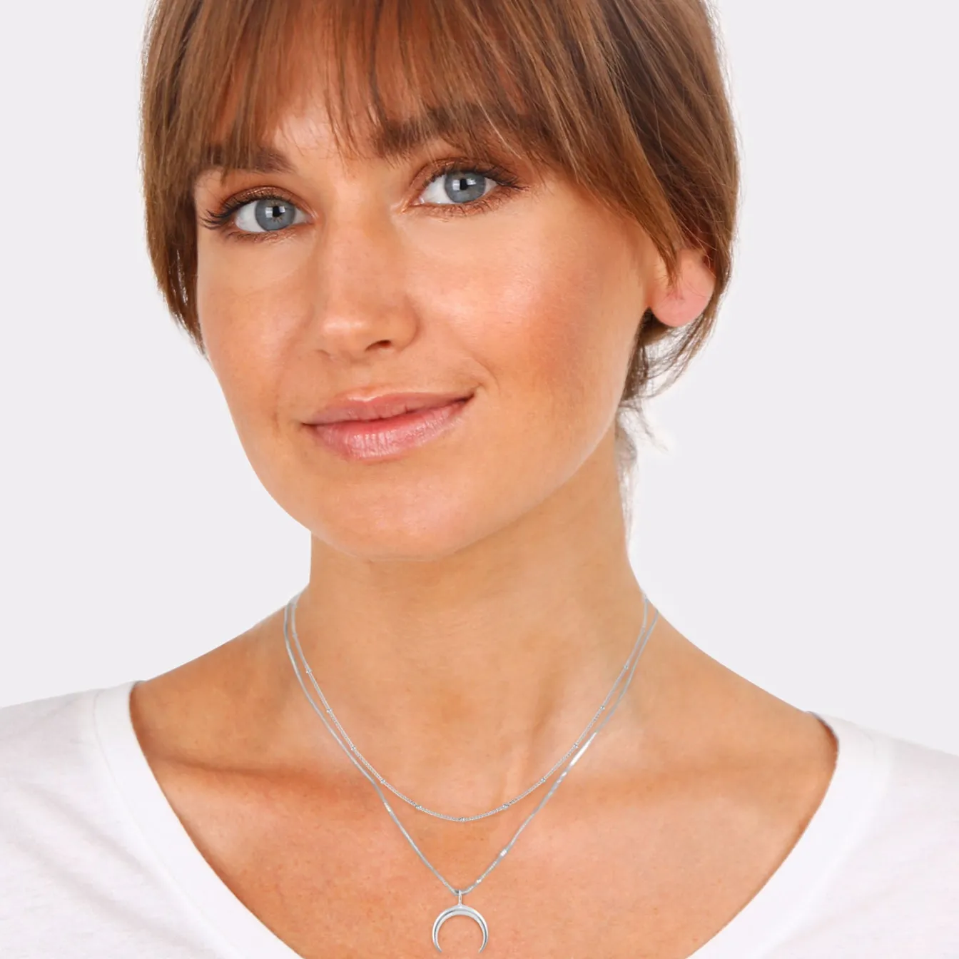 Elli "Layer-Halskette Astro< Symbol-schmuck|Halsketten