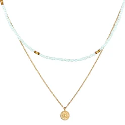 Elli "Layer-Halskette Sonne< Symbol-schmuck|Halsketten