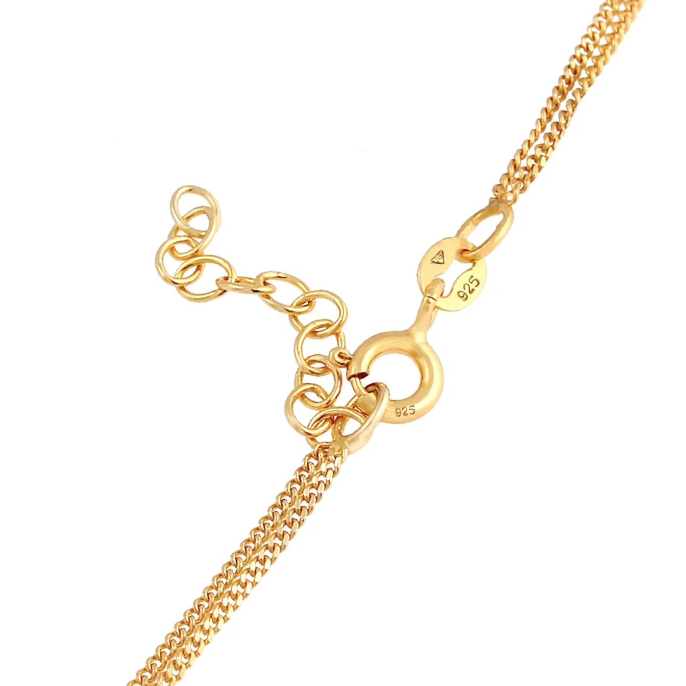 Elli "Layer-Halskette Stern Halbmond< Symbol-schmuck|Halsketten