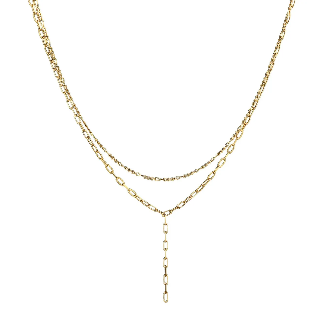 Elli "Layer-Halskette Y-Shape< Letzte Chance|Halsketten