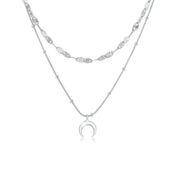 Elli "Layer-Kugel-Halskette Astro< Vergoldet|Symbol-schmuck