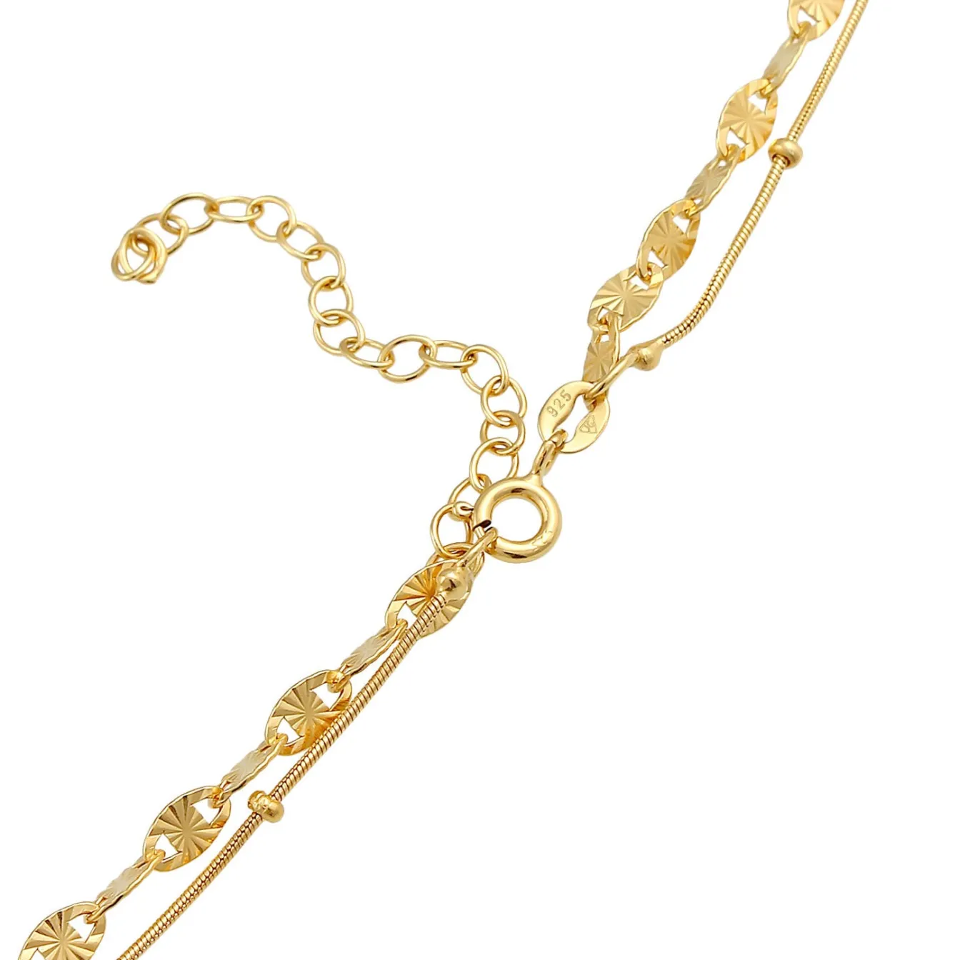 Elli "Layer-Kugel-Halskette Astro< Vergoldet|Symbol-schmuck