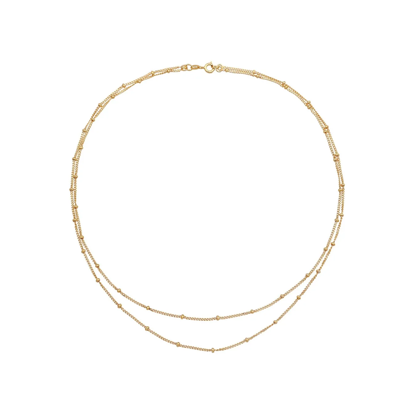 Elli "Layer-Kugelkette< Silber|Halsketten