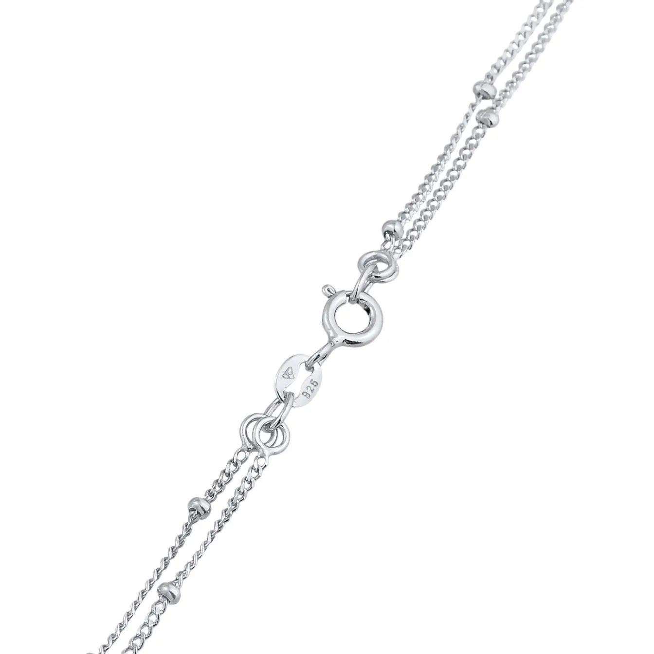 Elli "Layer-Kugelkette< Silber|Halsketten