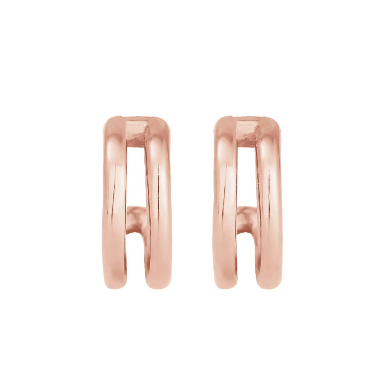 Elli "Mini Creolen Basic< Roségold|Ohrringe