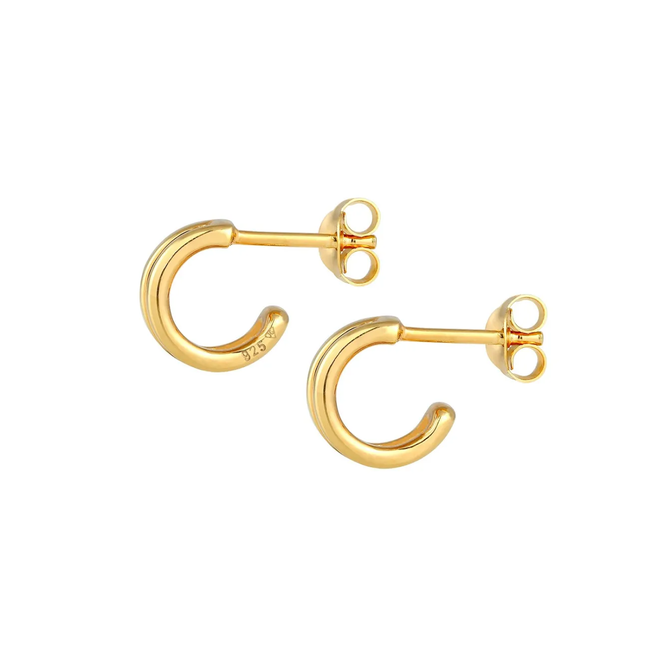 Elli "Mini Creolen Basic< Roségold|Ohrringe