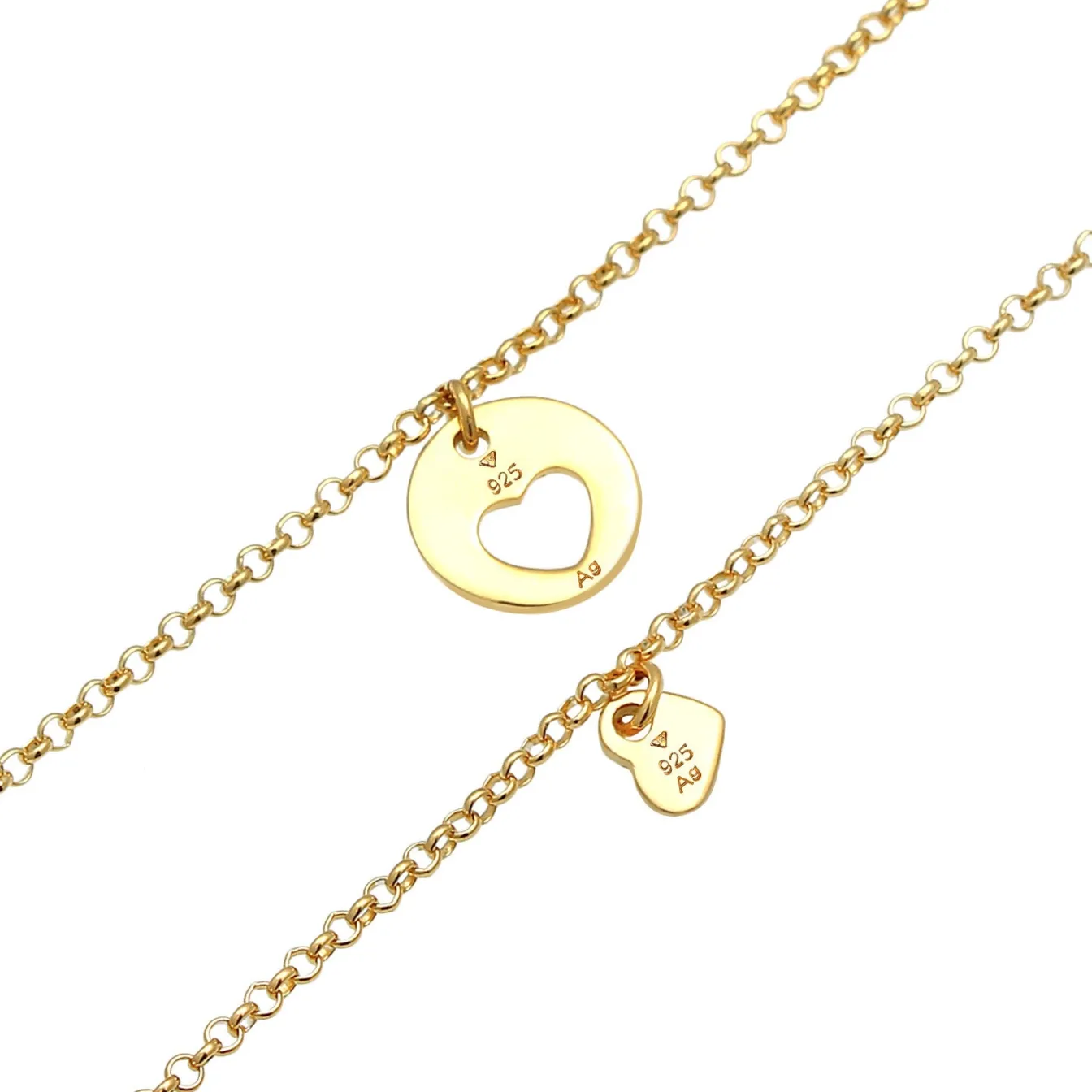 Elli "Mutter-Kind-Armbandset< Symbol-schmuck|Herz-schmuck