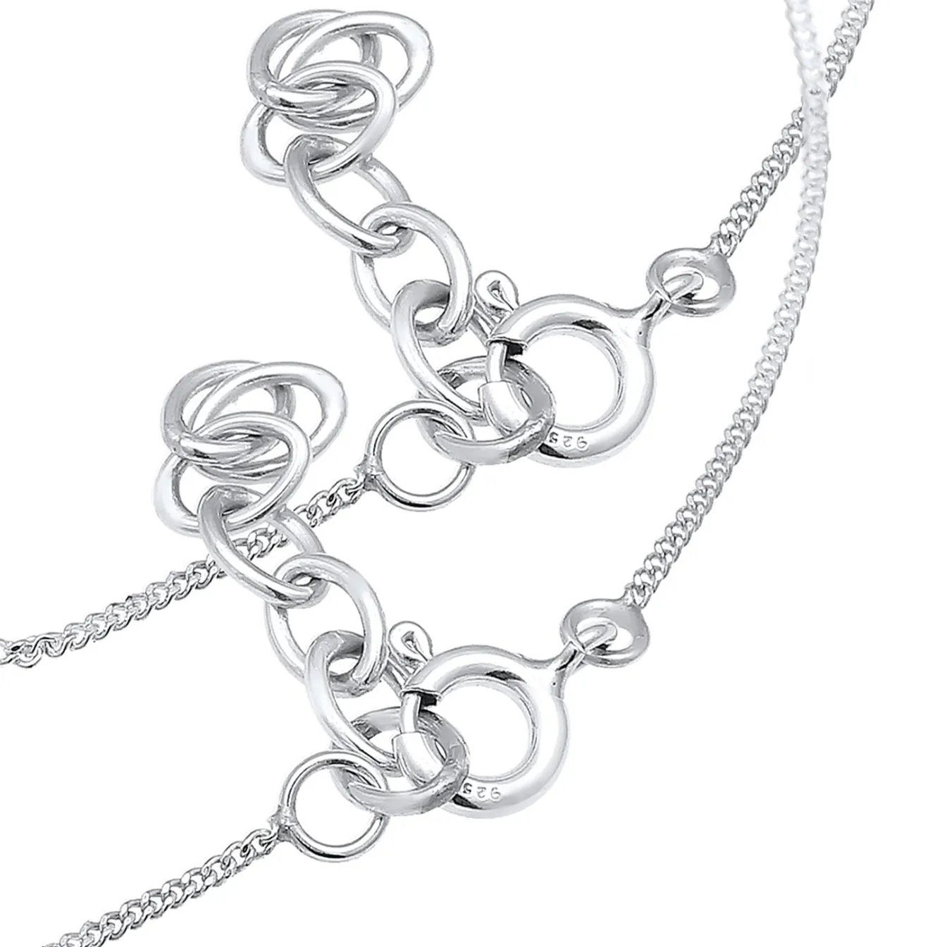 Elli "Mutter-Kind-Armbandset | Kristall (Weiß)< Symbol-schmuck|Herz-schmuck