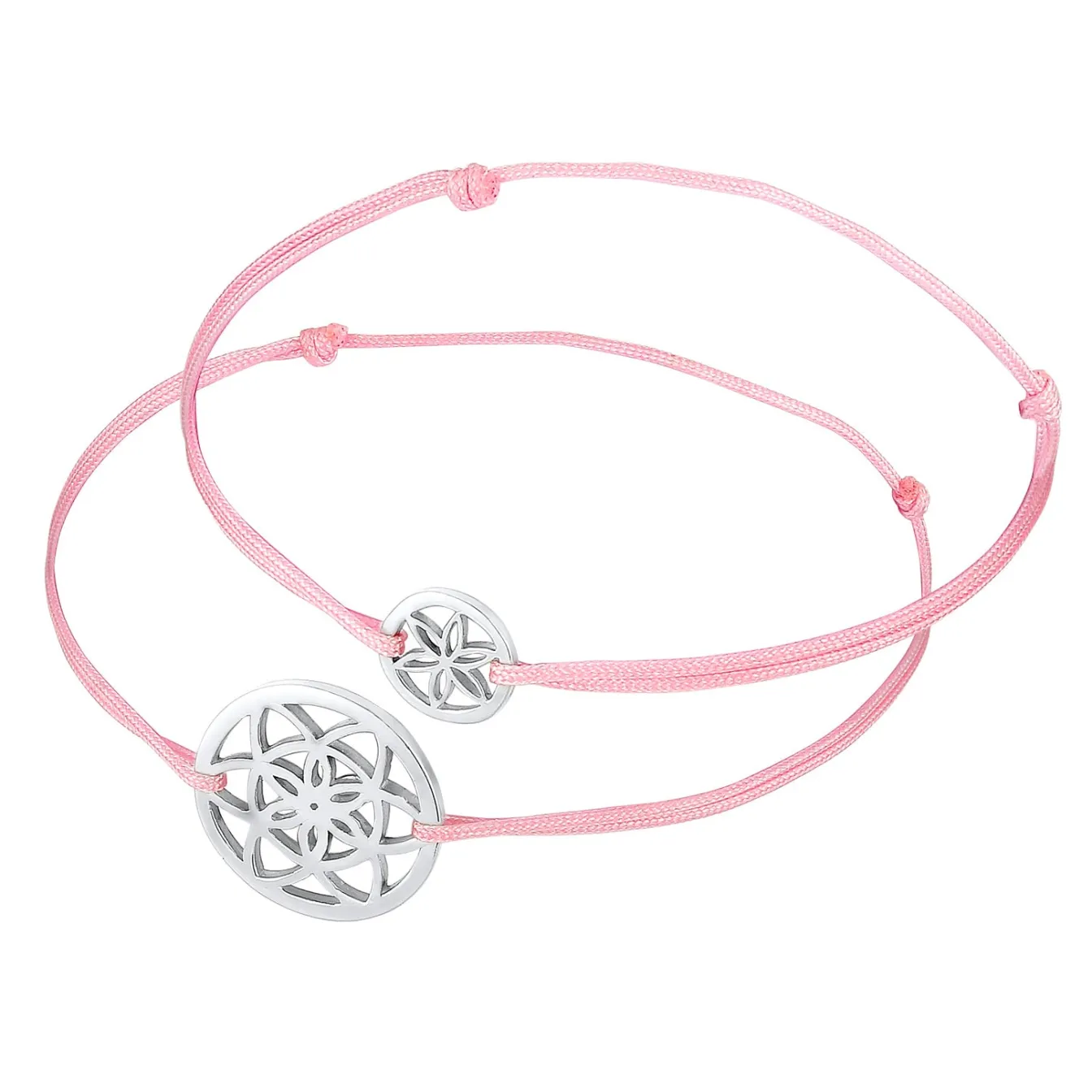 Elli "Mutter-Kind-Armbandset Blume< Roségold|Symbol-schmuck