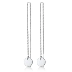 Elli "Ohrhänger Ear Chain< Ohrringe|Silber