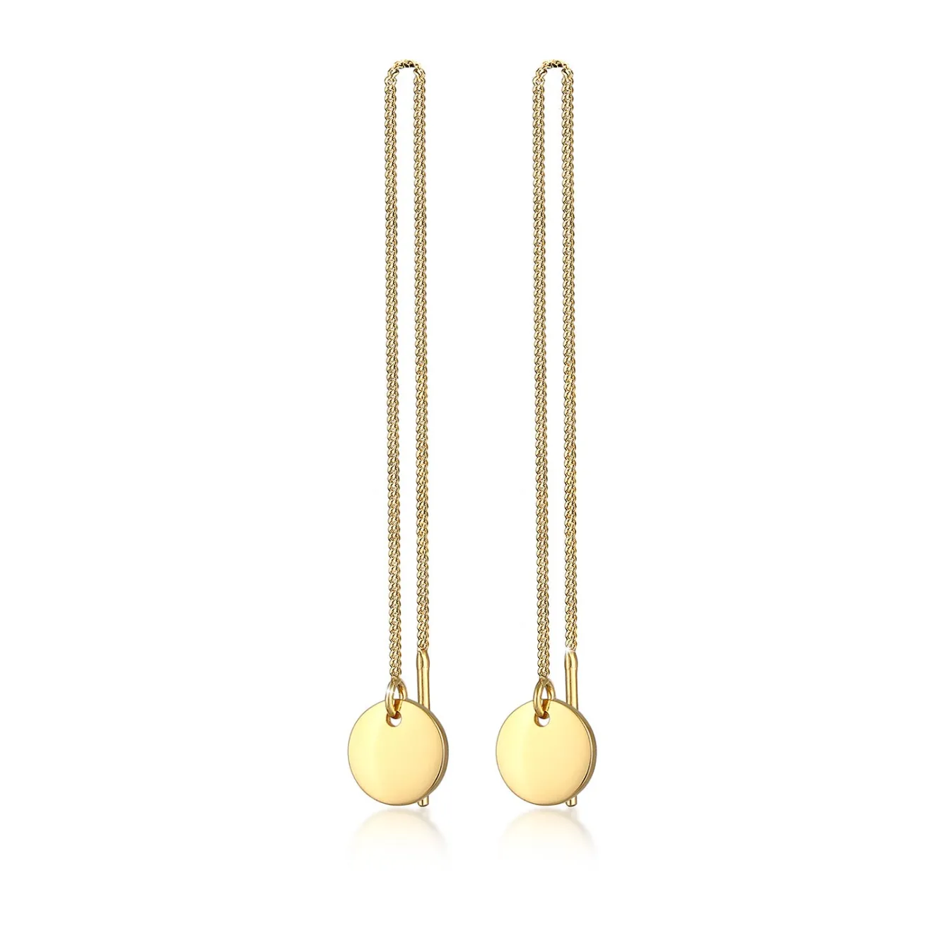 Elli "Ohrhänger Ear Chain< Ohrringe|Silber