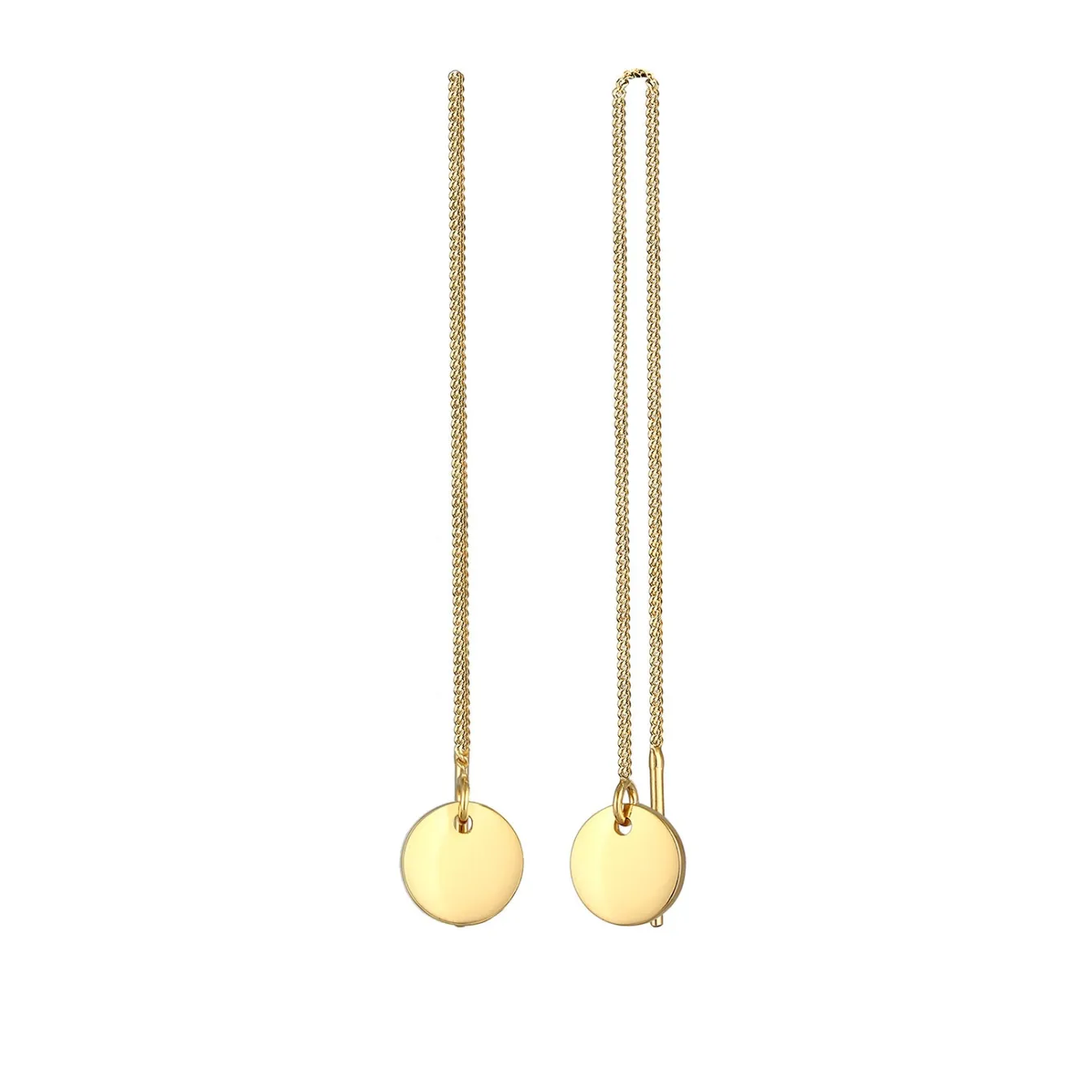 Elli "Ohrhänger Ear Chain< Ohrringe|Silber
