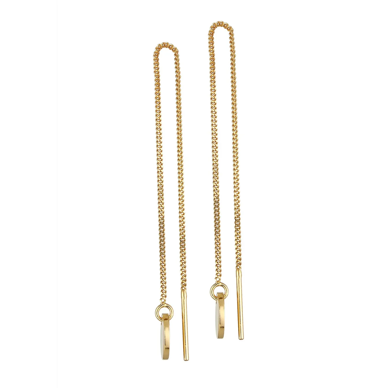 Elli "Ohrhänger Ear Chain< Ohrringe|Silber