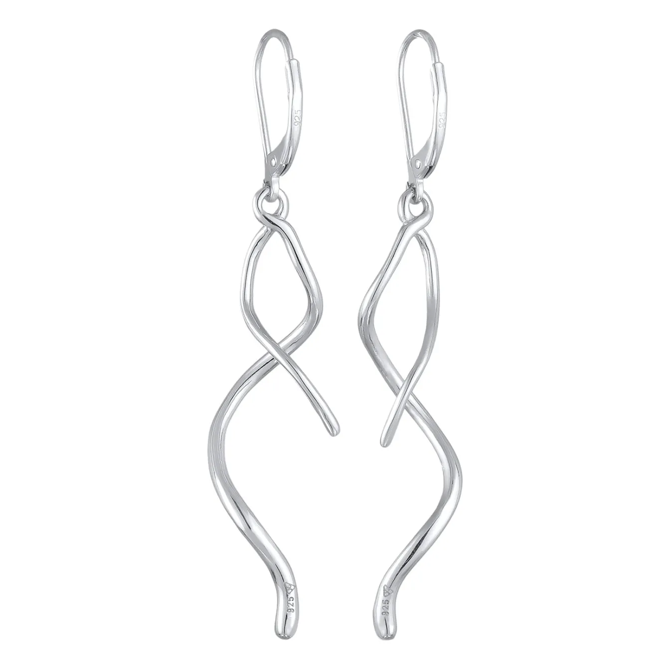 Elli "Ohrhänger Gedreht< Symbol-schmuck|Ohrringe