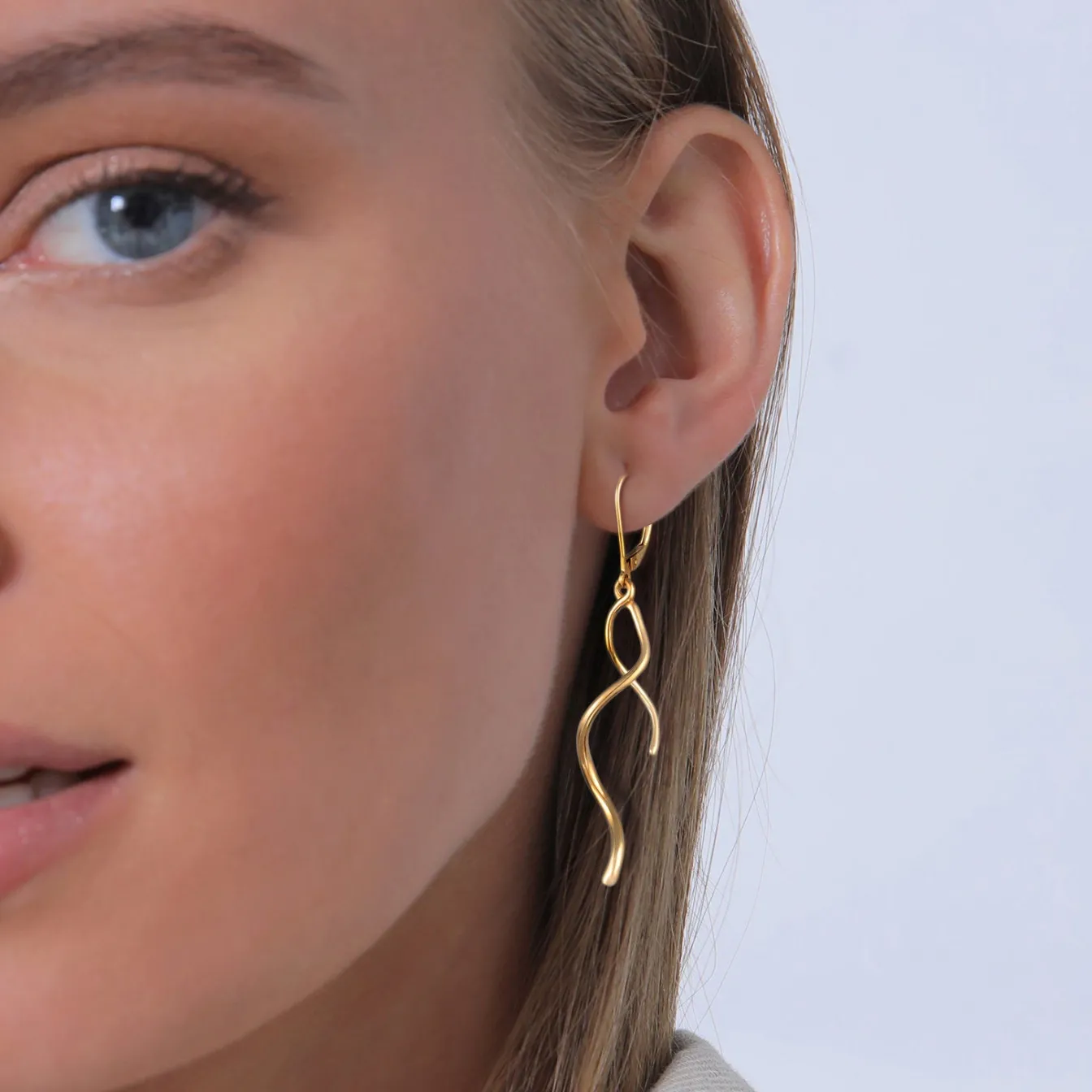 Elli "Ohrhänger Gedreht< Symbol-schmuck|Ohrringe