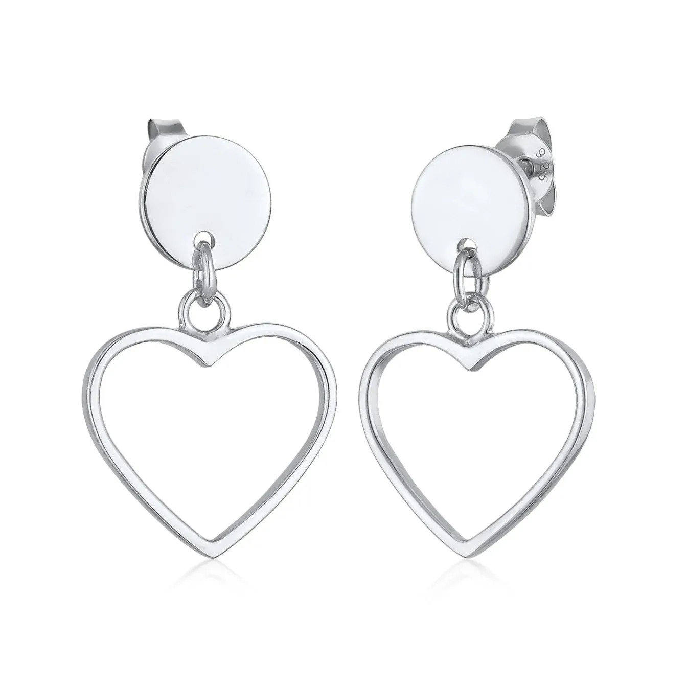 Elli "Ohrhänger Herz< Symbol-schmuck|Herz-schmuck