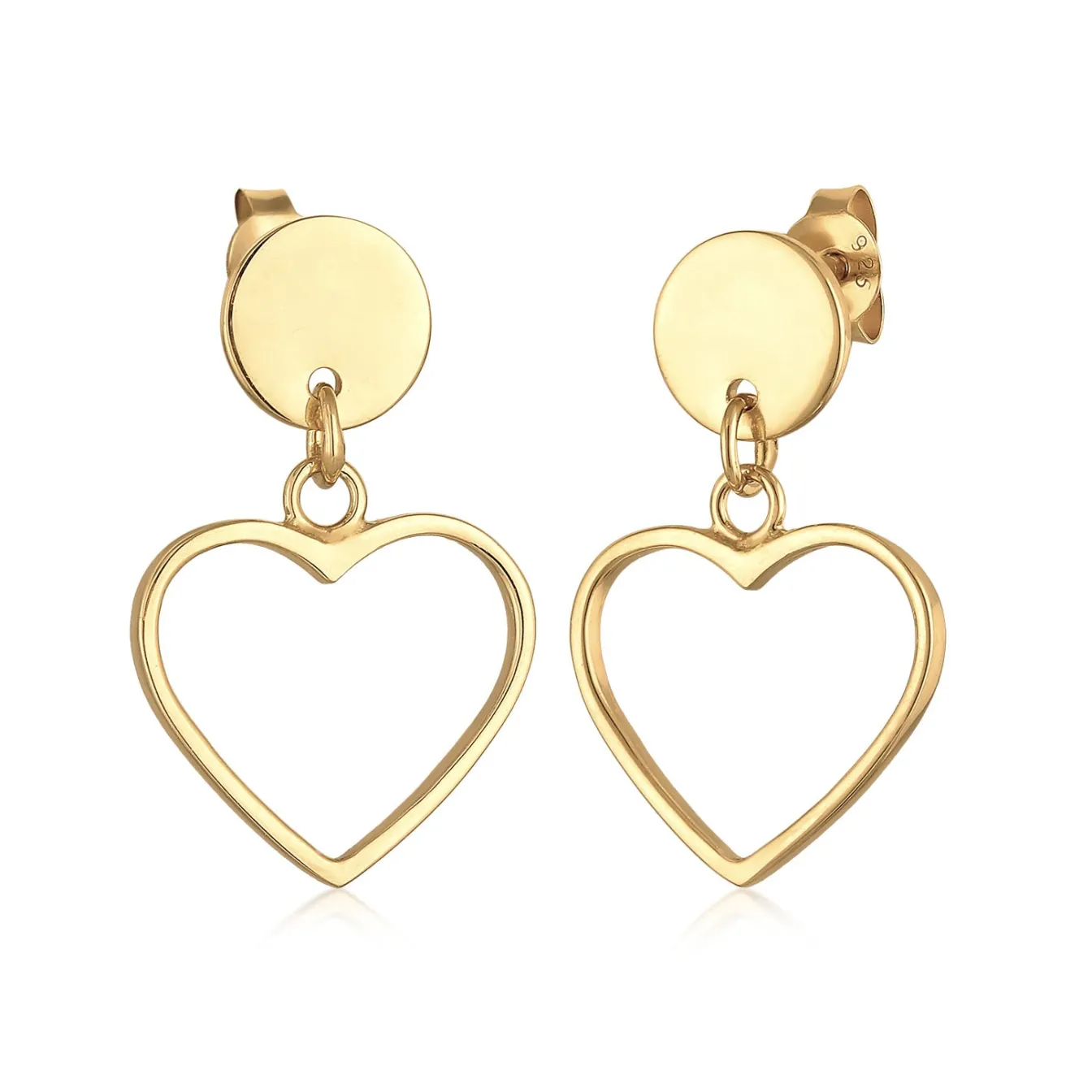 Elli "Ohrhänger Herz< Symbol-schmuck|Herz-schmuck
