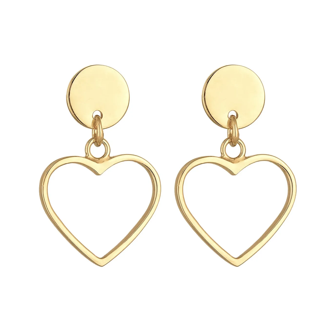 Elli "Ohrhänger Herz< Symbol-schmuck|Herz-schmuck