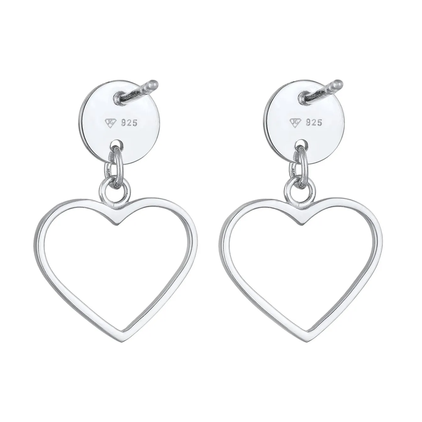 Elli "Ohrhänger Herz< Symbol-schmuck|Herz-schmuck