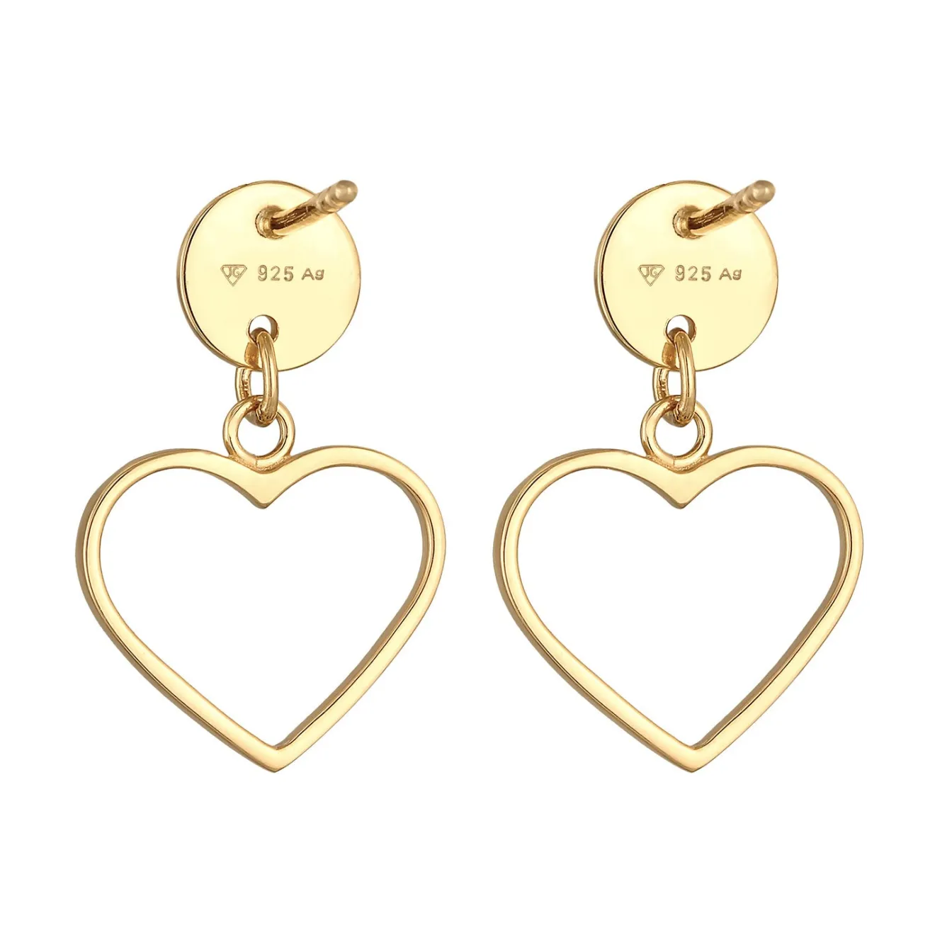 Elli "Ohrhänger Herz< Symbol-schmuck|Herz-schmuck