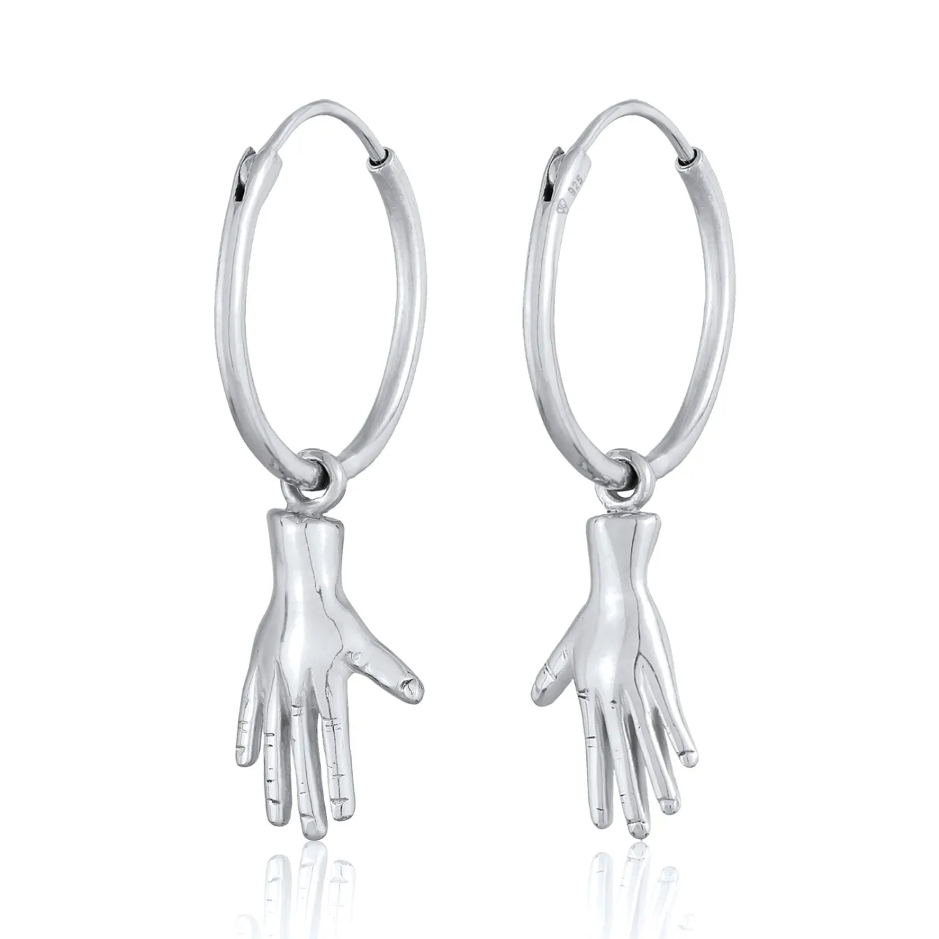 Elli "Ohrhänger Hände< Symbol-schmuck|Ohrringe