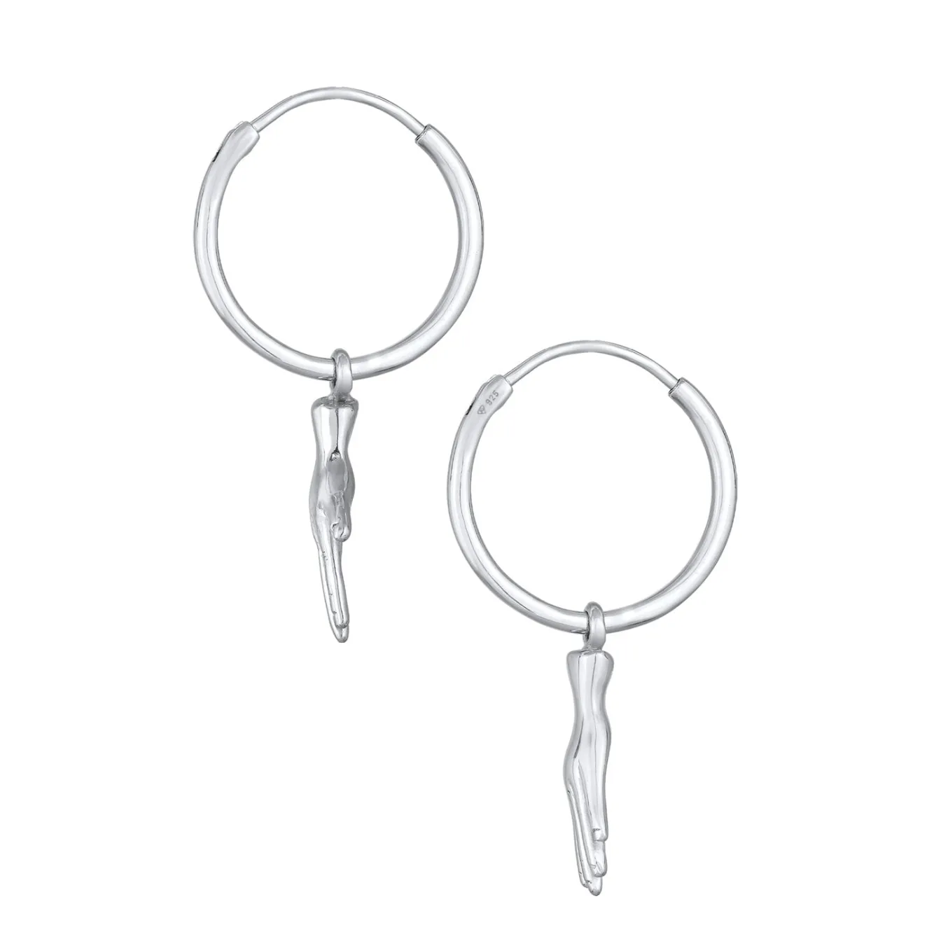 Elli "Ohrhänger Hände< Symbol-schmuck|Ohrringe