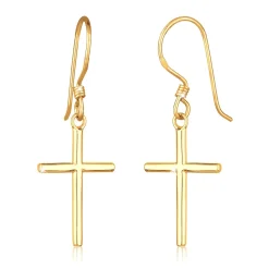 Elli "Ohrhänger Kreuz< Symbol-schmuck|Ohrringe