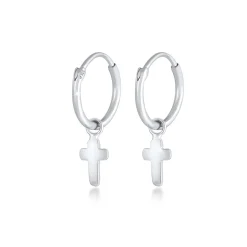 Elli "Ohrhänger Kreuz< Symbol-schmuck|Ohrringe