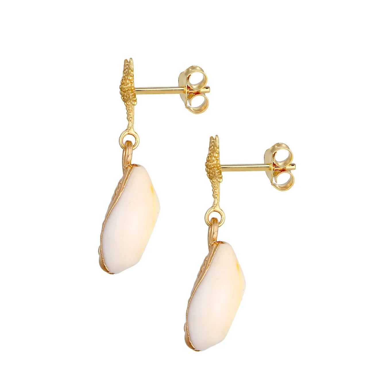 Elli "Ohrhänger Muschel< Symbol-schmuck|Ohrringe